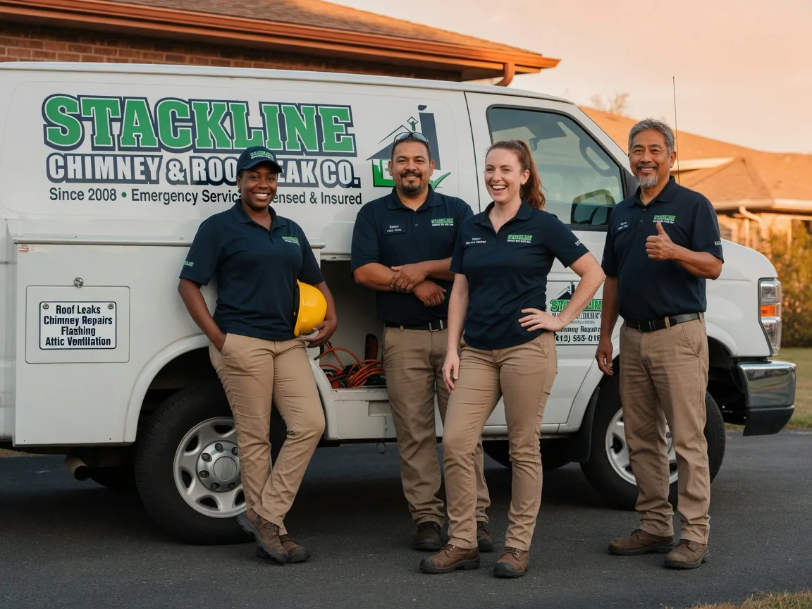 Chimney flashing repair company in Summerville, GA